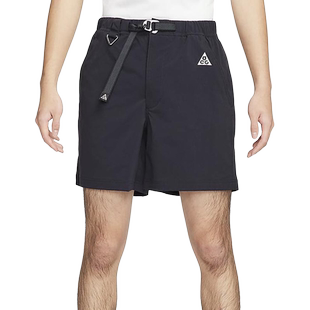 Nike耐克ACG男女徒步短裤户外运动裤梭织机能五分裤黑FN2431-010