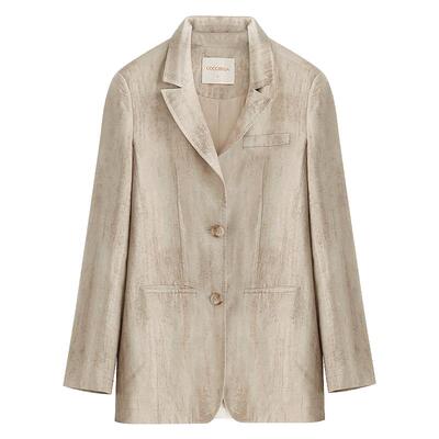 COCOBELLA100%天丝炒色西装