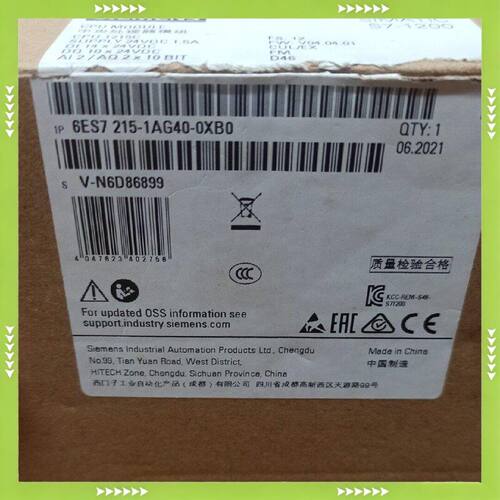 S7-1200PLC215-1AG40 DC/DC/D【问价】