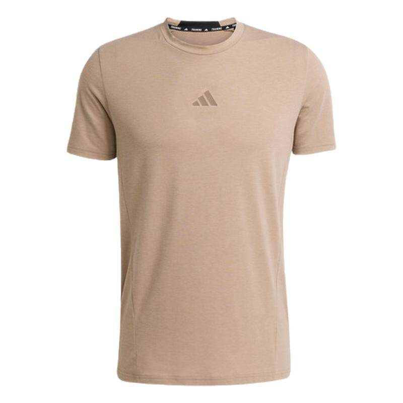 速干综合训练修身健身圆领短袖T恤男装夏季adidas阿迪达斯