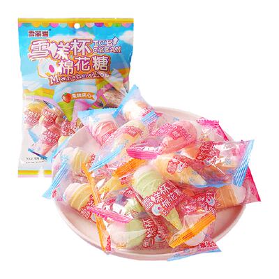 雪丽糍儿童零食小吃雪糕杯50g
