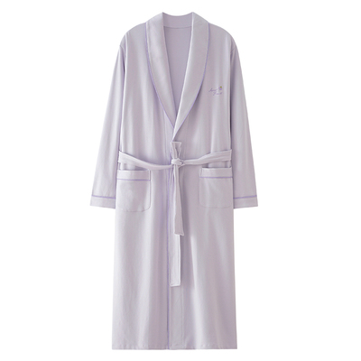 芬腾可安睡袍女款秋冬季浴袍纯棉