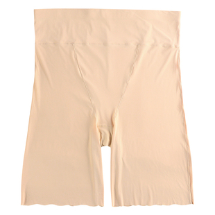 特大码250斤安全裤防磨腿冰丝高腰不卷边加档二合一5分打底胖mm夏