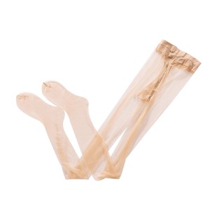 花木妍至薄0D高透黑丝超薄丝滑隐形黑透肤光腿神器加长浅黑色丝袜