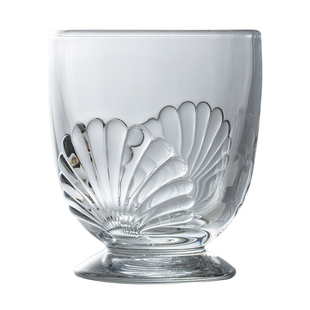 玻璃杯法国进口La Rochere创意浮雕花纹热红酒杯高脚杯饮料杯酒杯