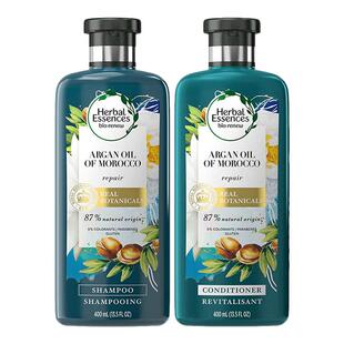 P＆G/宝洁 伊卡璐 阿甘油精华 植物精油 洗发水400ml+护发素400ml