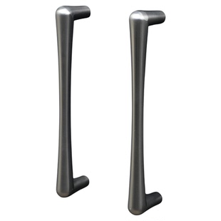 意式极简门拉手衣柜橱柜抽屉柜门银色长条不锈钢简约复古拉丝把手