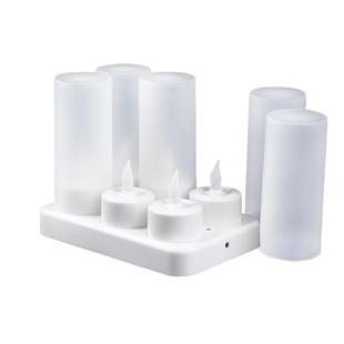 电子充电蜡烛生日求婚仿真烛光装饰网红款led小夜灯供佛灯长明灯