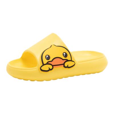 B.Duck小黄鸭儿童夏季拖鞋透气