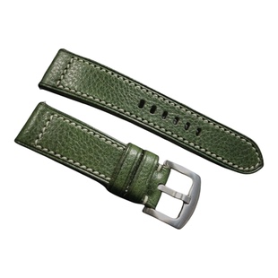 GF手工表带 蓝绿黄黑色牛皮真皮定制适用于沛纳海表带精工iwatch