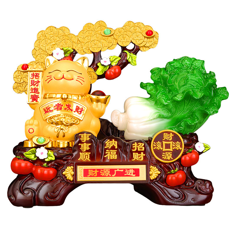 招财猫财源广进装饰摆件