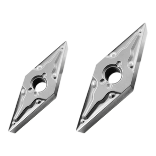 菱形数控车刀片不锈钢VNMG160404车工08外圆凌形刀头35度刀粒精车