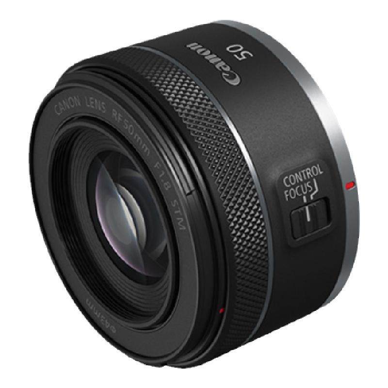 佳能RF50mm F1.8 STM全画幅定焦人像镜头50f1.8小痰盂适R10 R50R7