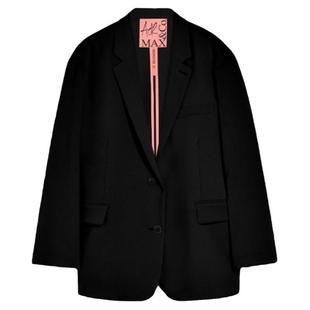 MAX&Co.De-Coated绉绸廓形西装304404320300