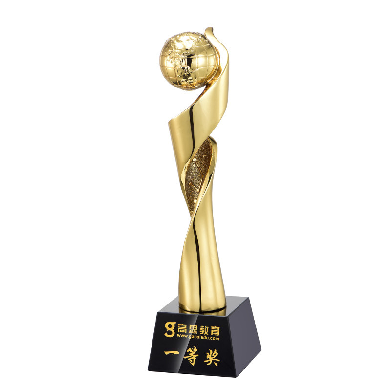奖杯奖牌定制礼品树脂大拇指五角星定做水晶奖杯制作刻字金属奖杯