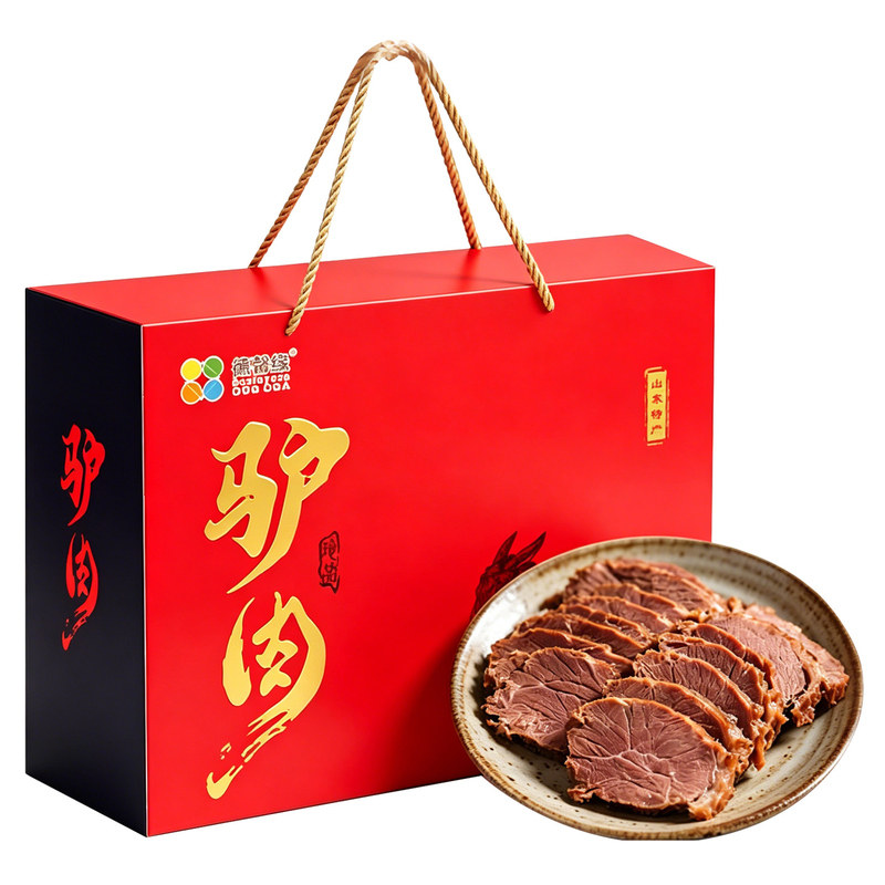 山东特产五香驴肉熟食礼盒装