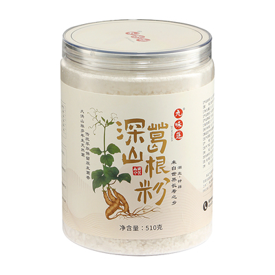 九味莲深山纯葛根粉产地葛根之乡