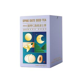 茶道吉日酸枣仁路易波士茶养生茶包晚安茶百合茯苓男女冬季睡眠茶