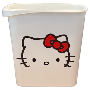 卡通夹缝垃圾桶家用2025新款大容量高颜值卫生间宿舍长方形废纸篓