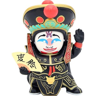 风雅堂川剧变脸笔娃娃公仔玩偶脸谱小礼品四川成都特产纪念品摆件