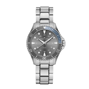 Hamilton汉米尔顿卡其海军水肺瑞士石英表男女情侣手表腕表