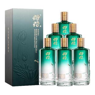 【迎春】春启荷花贵州白酒整箱装500ml6瓶53度酱香型宴请自原箱