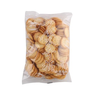 豫吉小奇福饼干250g牛轧雪花酥专用diy材料 牛扎饼小齐福小圆饼干