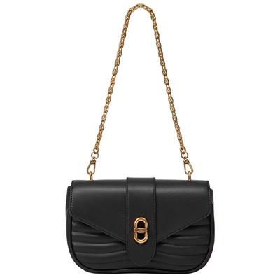 小方包链条金属扣带简约通勤