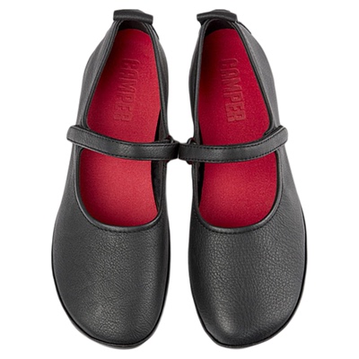 Camper看步女鞋Right Nina平底真皮浅口单鞋女奶奶鞋芭蕾舞鞋