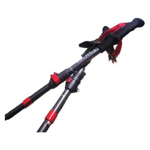 黑冰户外徒步碳纤维登山杖伸缩拐杖男女专业爬山折叠手杖1602单根