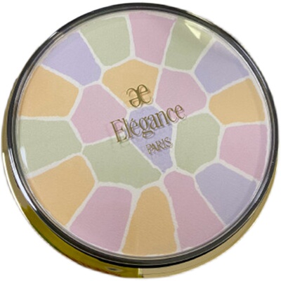 日本elegance欢颜蜜粉饼大饼