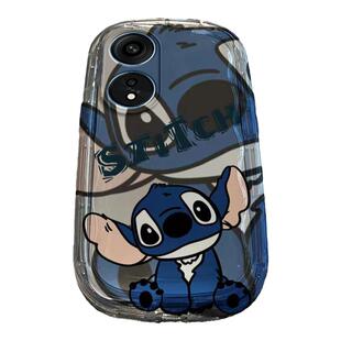 适用于OPPOA1pro手机壳全新史迪仔a1x硅胶软壳气囊防摔肥皂壳a1 5g可爱卡通+镜头全包男女款情侣网红潮保护套