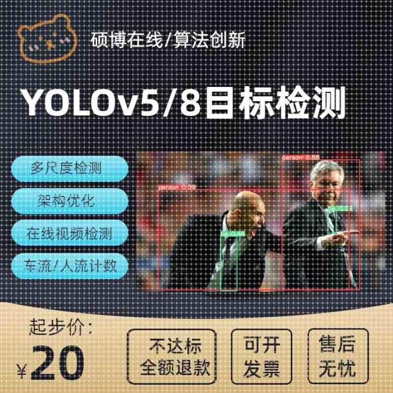 pytorch/opencv/yolo/python计算机视觉目标检测图像识别代做定制