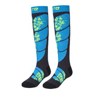 UTO悠途儿童滑雪袜高筒袜大童加厚防护袜男童女童保暖透气长筒袜