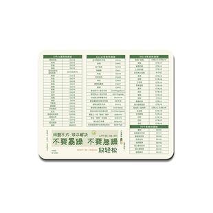 方形小号鼠标垫快捷键文字女生办公桌面垫笔记本电脑便携护腕垫