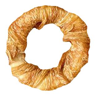 手工自制宠物零食迷你牛皮甜甜圈小型幼犬换牙期老年犬磨牙棒泰迪