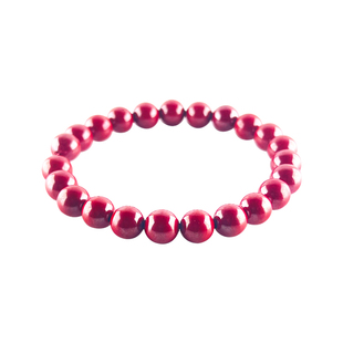 朱砂红绳手链串珠本命年帝王砂晶体砂珠子手串高级感天然赤霞