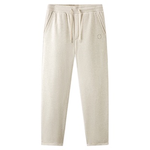 商场同款|森马 x Marcus联名款休闲裤男冬2025新款情侣仿呢直筒裤