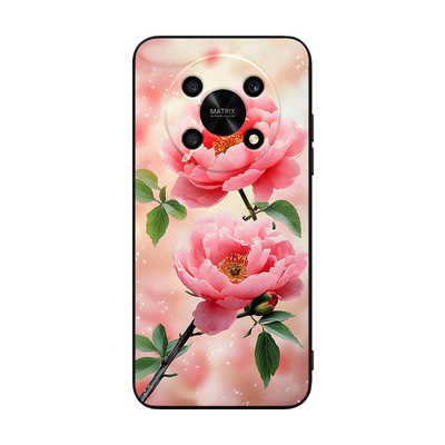 皑晨适用于华为荣耀x30手机壳any-an00花海荣耀x40gt浪漫玫瑰adt-an00软外壳ANY-AN00新款保护套磨砂防摔耐脏