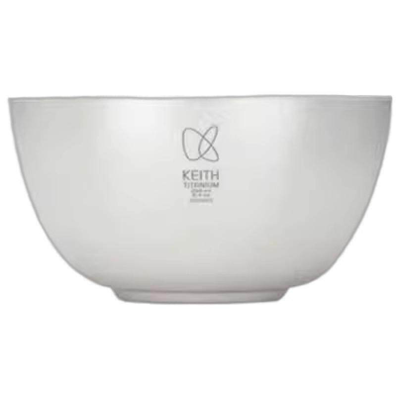 KEITH铠斯钛饭碗双层防烫隔热碗