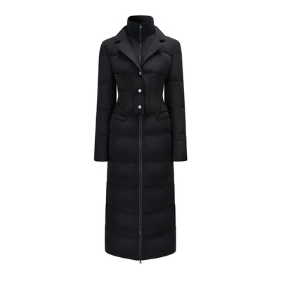 HiimDai长款收腰羽绒服