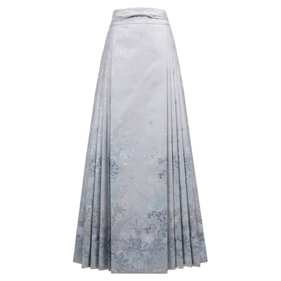 月渺境[霜雪]马面裙女2026新款斗篷新中式汉服明制成人半身裙秋季