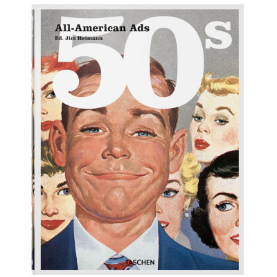 【现货】[TASCHEN]All-American Ads of the 50s，50年代的美国广告 复古广告