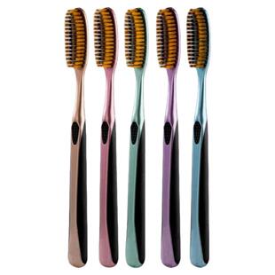 大头牙刷成人硬毛家庭装长头高档加长刷头家用清洁力超强大号刷头