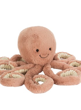 英国Jellycat章鱼安抚哄睡阿贝贝