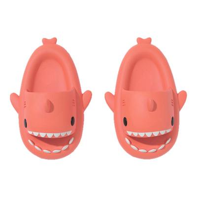 踩屎感鲨鱼拖鞋男女可爱防滑凉拖