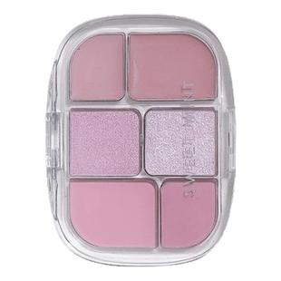 sweet mint多功能综合盘六色眼影腮红哑光珠光大地色日常彩妆盘