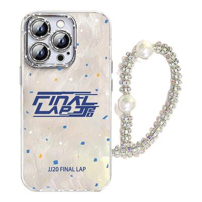 小奇迹手机壳适用苹果16新款林俊杰iPhone16Promax闪粉带镜头膜手链14plus周边jj20同款13咖啡元素coffee简约