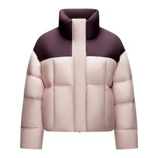 森马羽绒服女防水宽松简约2025新款冬季小个子白色轻暖立领外套短