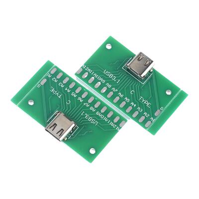 USB转接板Micro母座A型公头